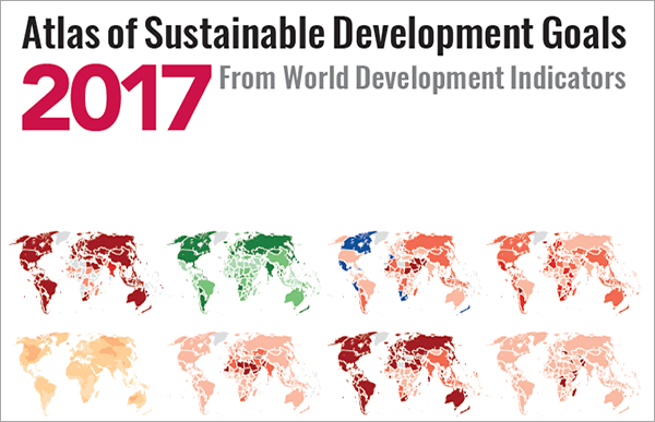The 2017 Atlas of Sustainable Development Goals: a new visual guide to data and development