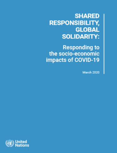 Shared Responsibility, Global Solidarity: Responding to the socio-economic impacts of COVID-19